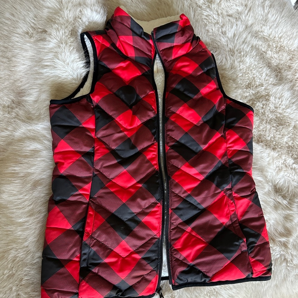 SO Cozy White Sherpa Vest